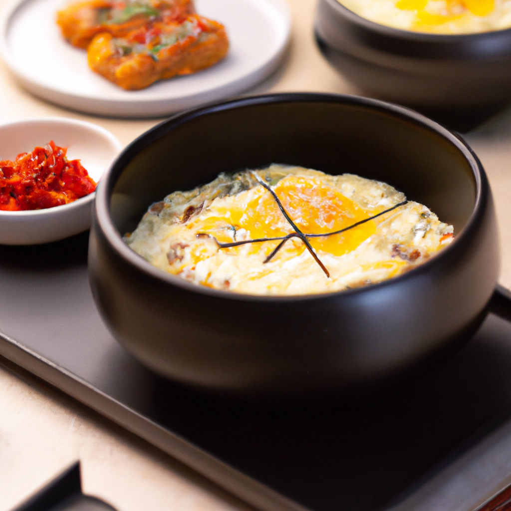 Gyeranjjim (계란찜) – Gedämpftes Ei