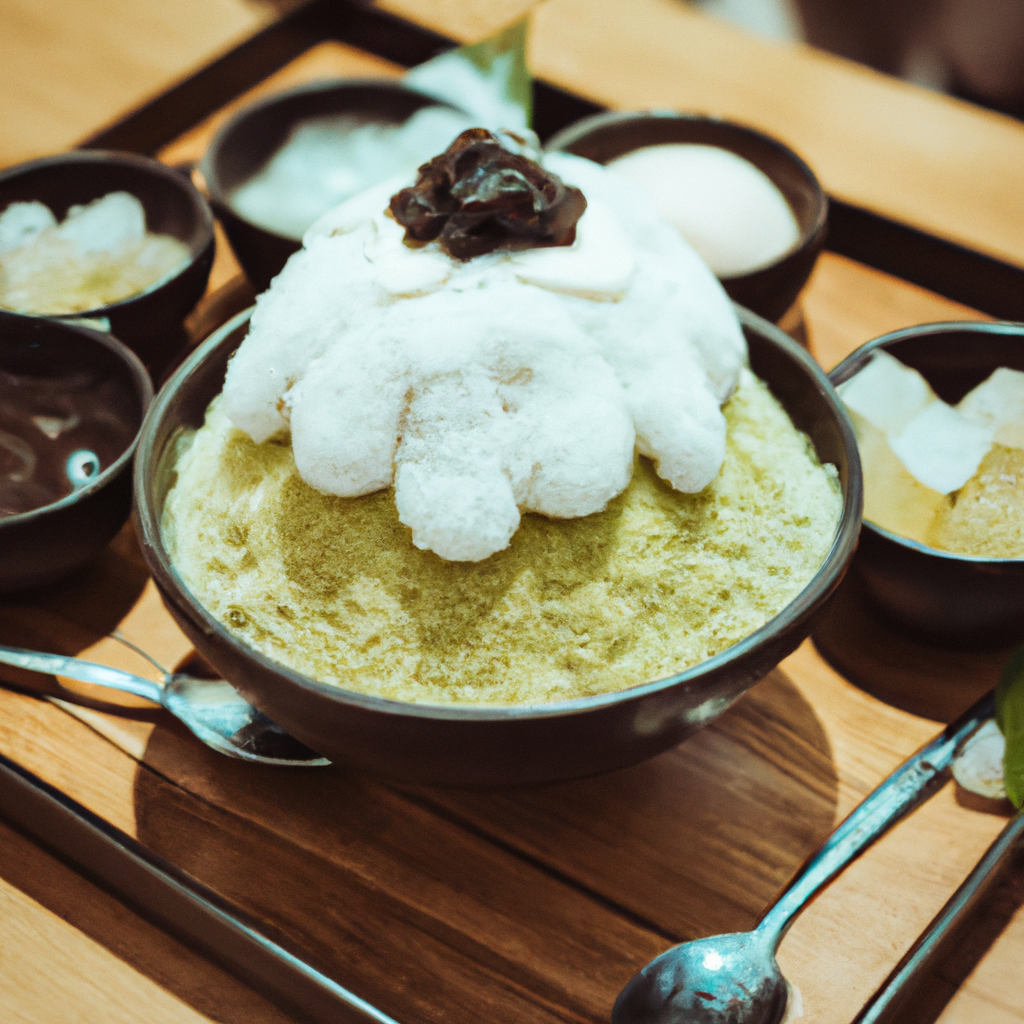 Bingsu (빙수) – Koreanisches Eisdessert