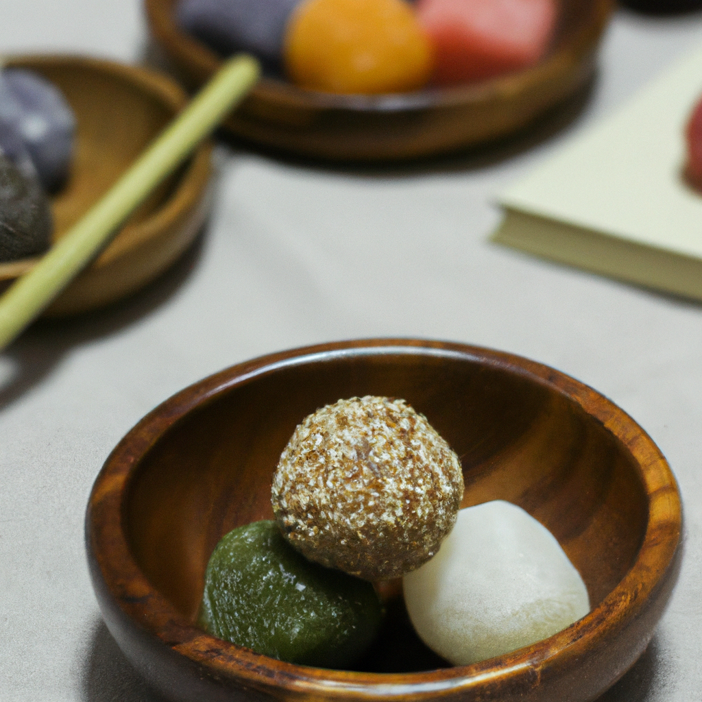 Gyeongdan (경단) – Süß gefüllte Reisbällchen