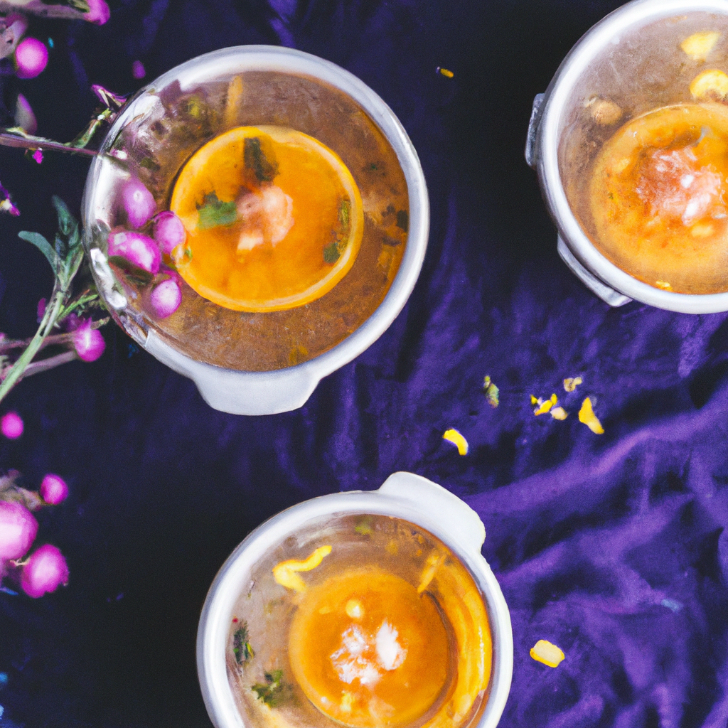 Hwachae (화채) – Koreanischer Fruchtpunsch