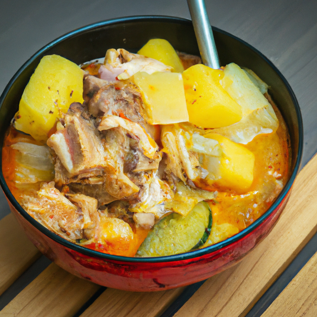 Gamjatang (감자탕) – Schweinewirbelsuppe