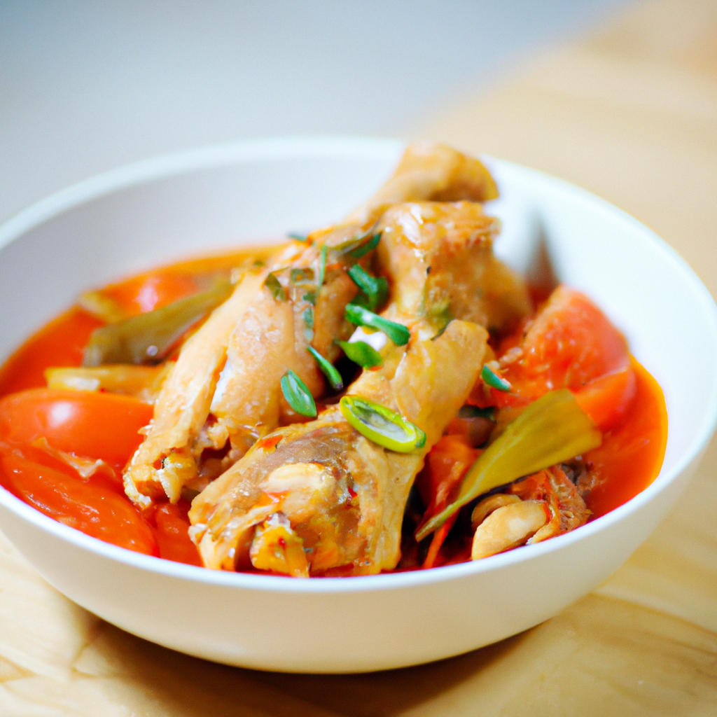 Dakbokkeumtang (닭볶음탕) – Scharfer Hühner-Eintopf