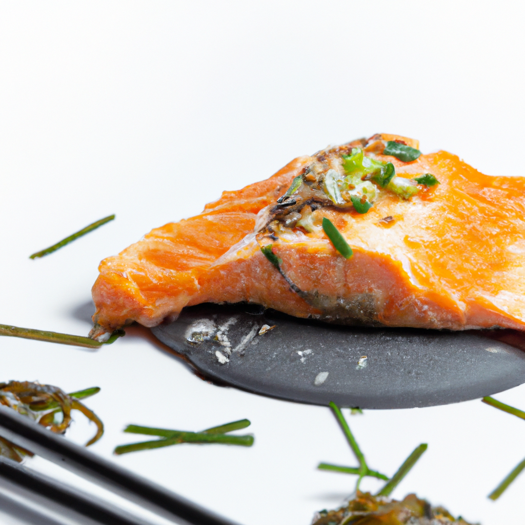 Koreanischer Lachs mit Sojaglasur