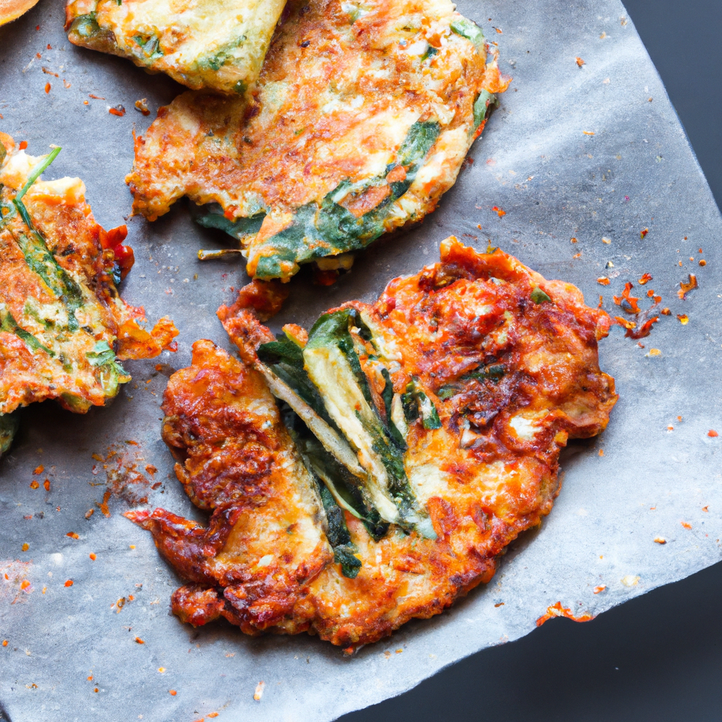 Koreanischer Kimchi-Jeon