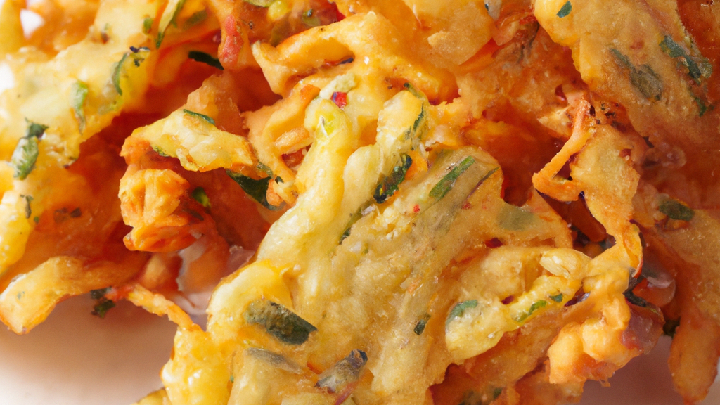 Yachae Twigim (야채튀김) – Frittierte Gemüseplätzchen image