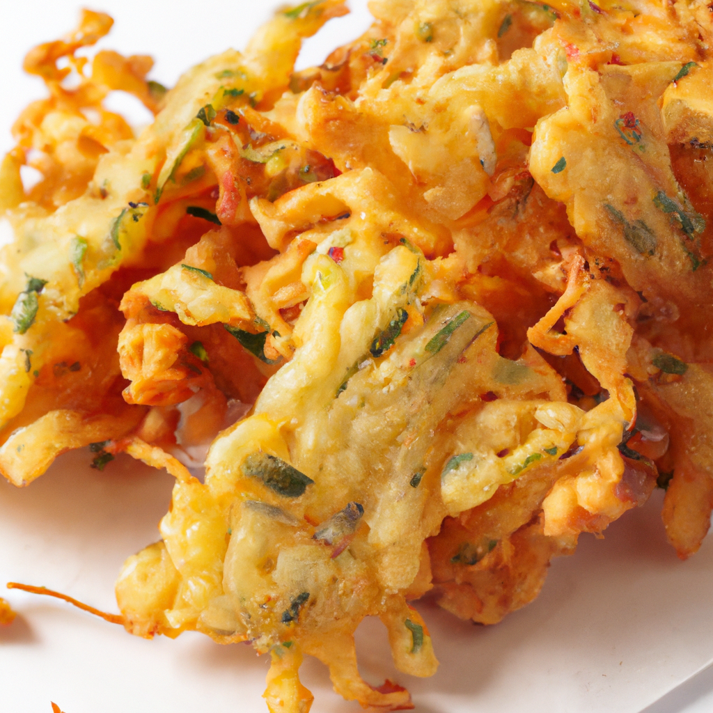 Yachae Twigim (야채튀김) – Frittierte Gemüseplätzchen