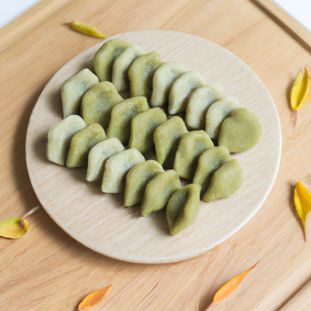 Mugwort Tteok (쑥떡) – Reiskuchen mit Beifuß