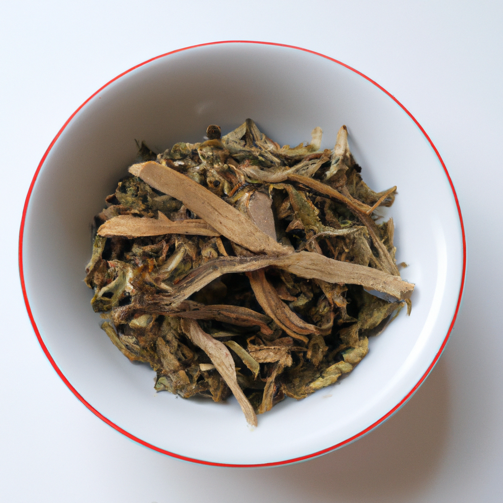 Ssukcha (쑥차) – Beifuß-Tee