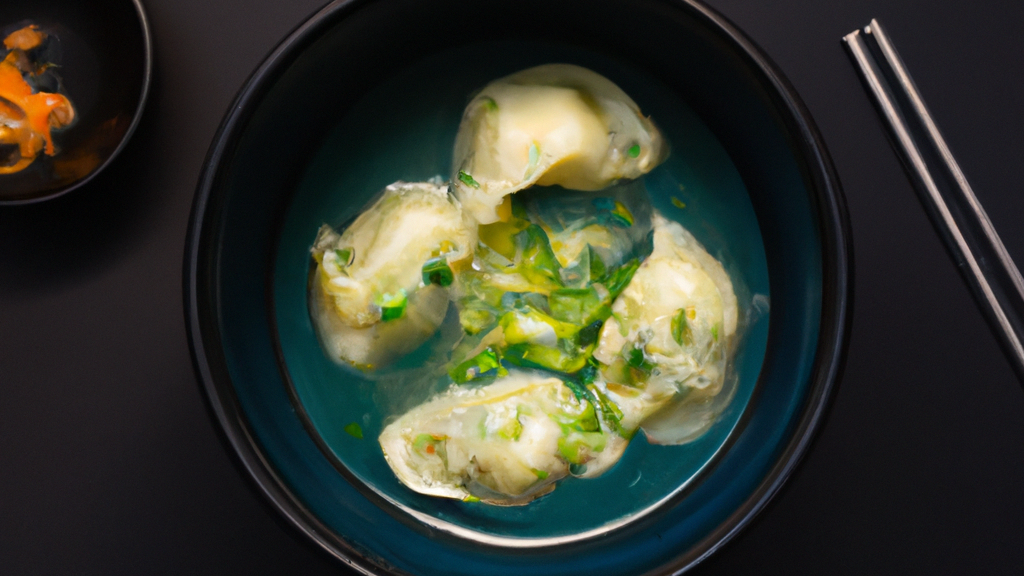 Mandu Guk (만두국) – Dumpling-Suppe image