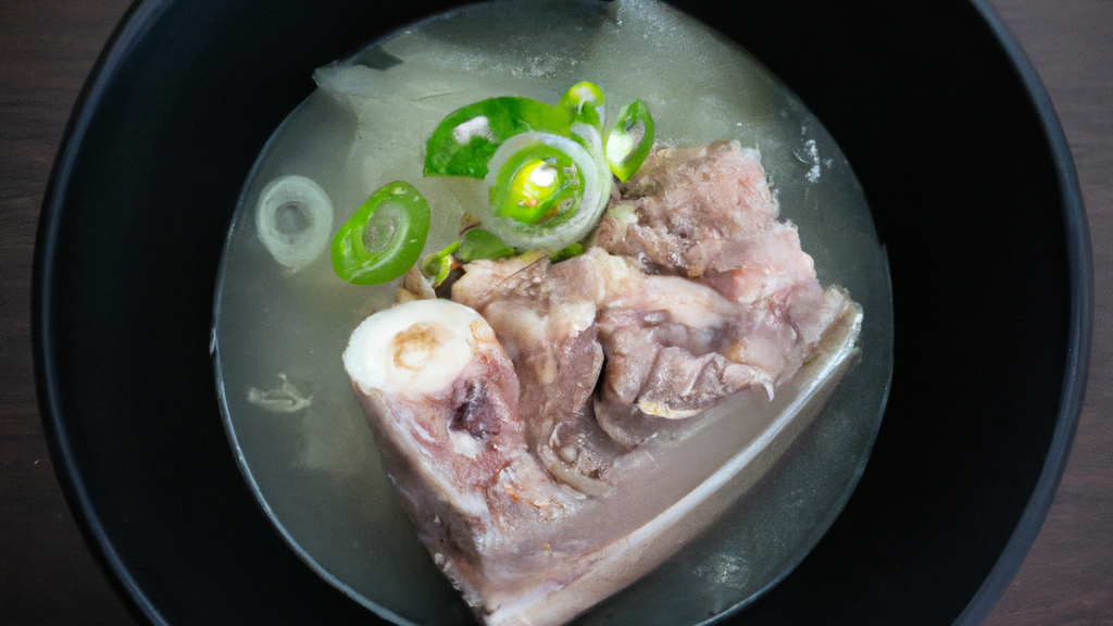 Seolleongtang (설렁탕) – Rindfleisch-Knochensuppe image