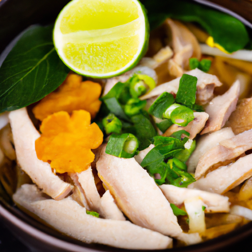 Hủ Tiếu Nam Vang – Kambodschanisch beeinflusste Schweine-Nudelsuppe