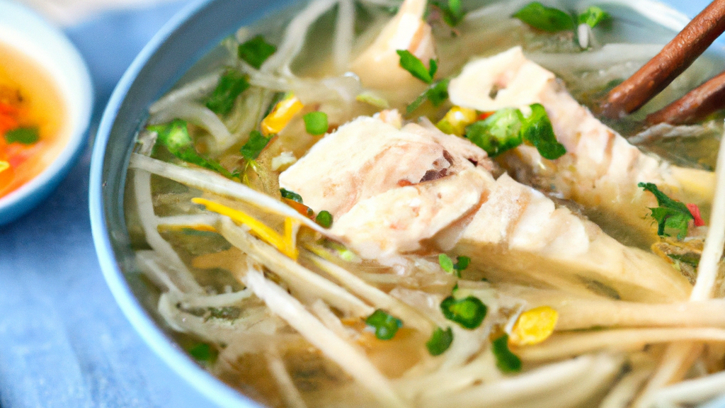 Bún Cá – Fischsuppe mit Reisnudeln image