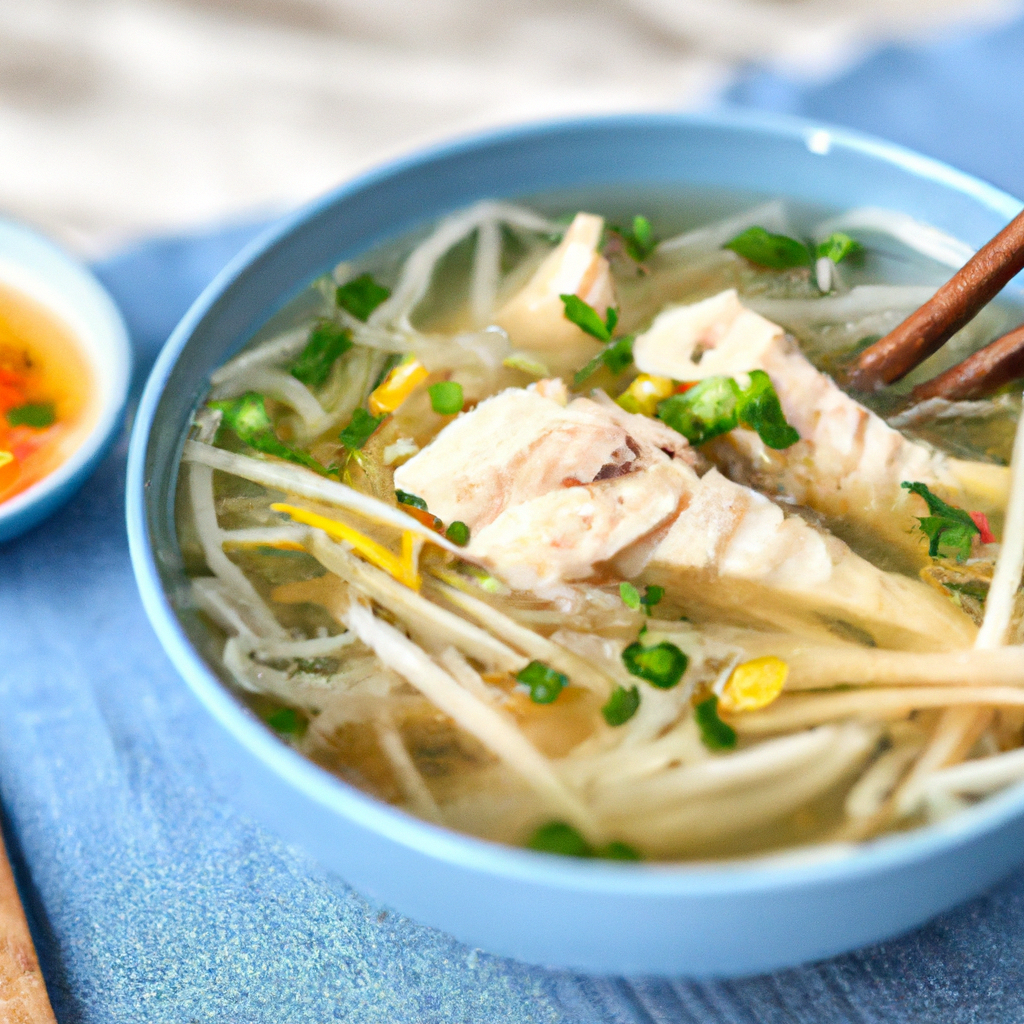 Bún Cá – Fischsuppe mit Reisnudeln