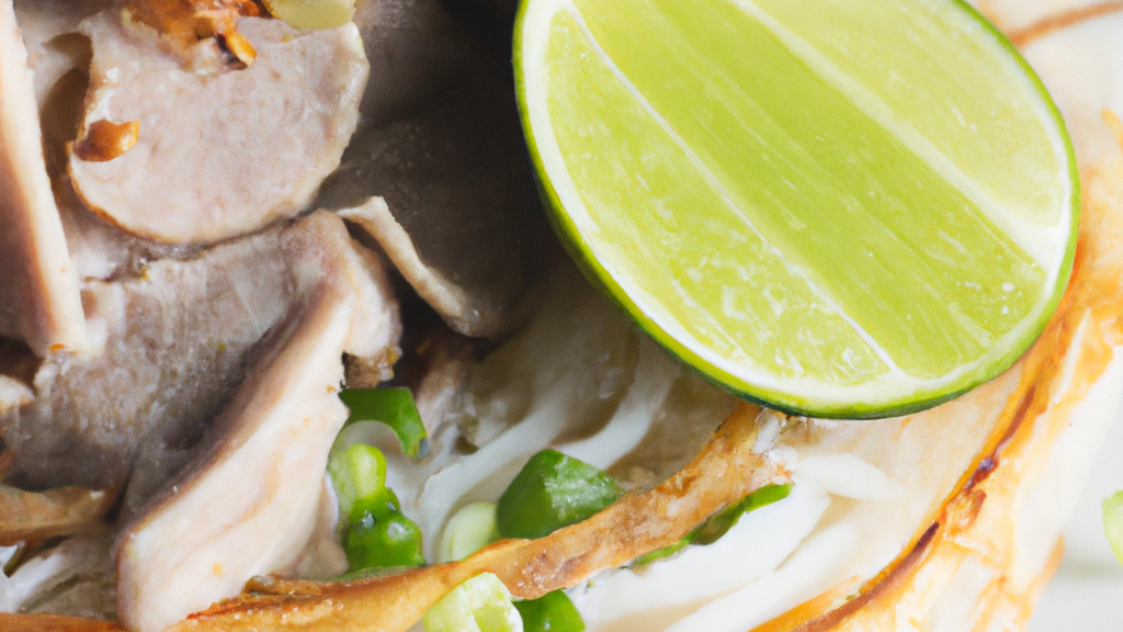 Bánh Hỏi – Reisnudelmatten mit gegrilltem Fleisch image