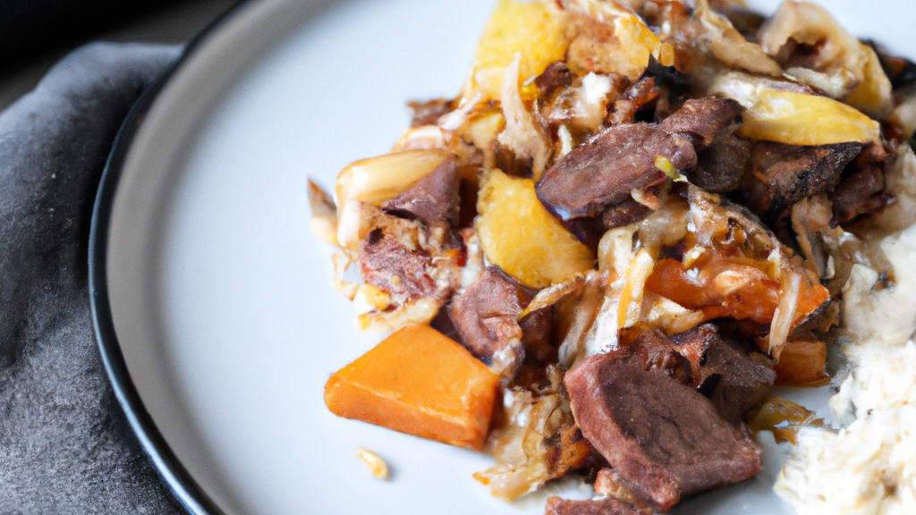 Cơm Rang Dưa Bò – Gebratener Reis mit Rindfleisch und eingelegtem Senfkohl image