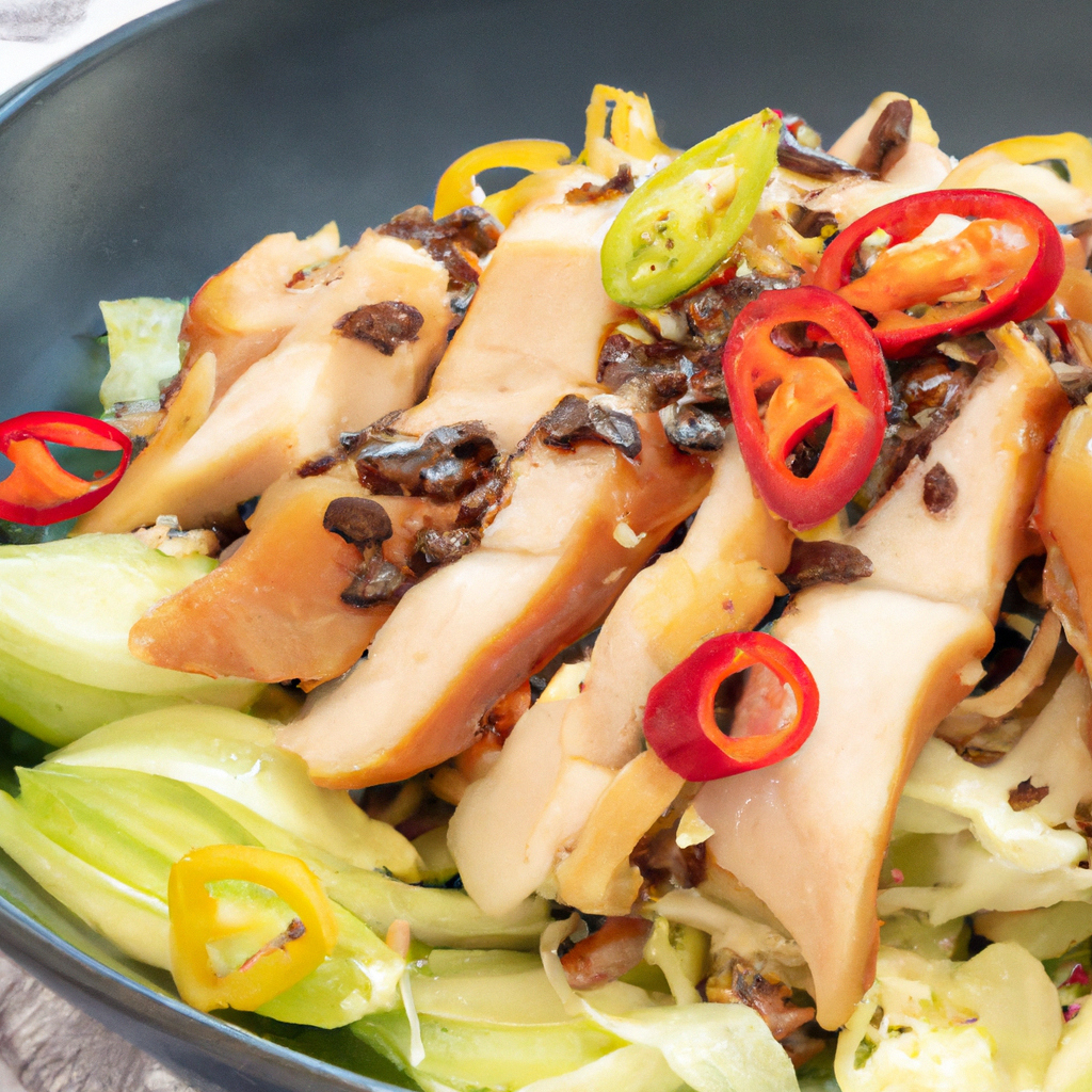 Gỏi Gà – Hähnchensalat mit Kohl