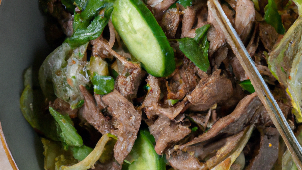 Gỏi Bò – Rindfleischsalat mit Limetten-Dressing image