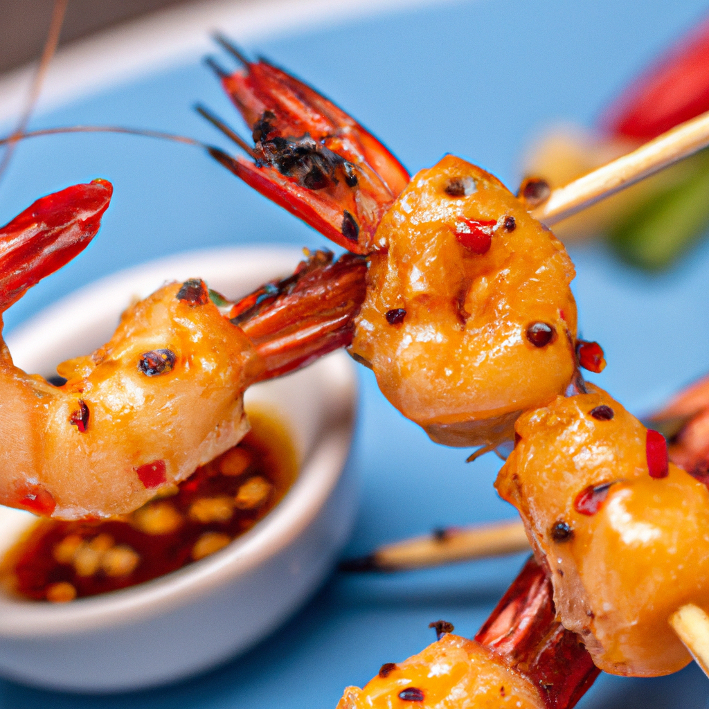 Chạo Tôm – Garnelenspieße auf Zuckerrohr