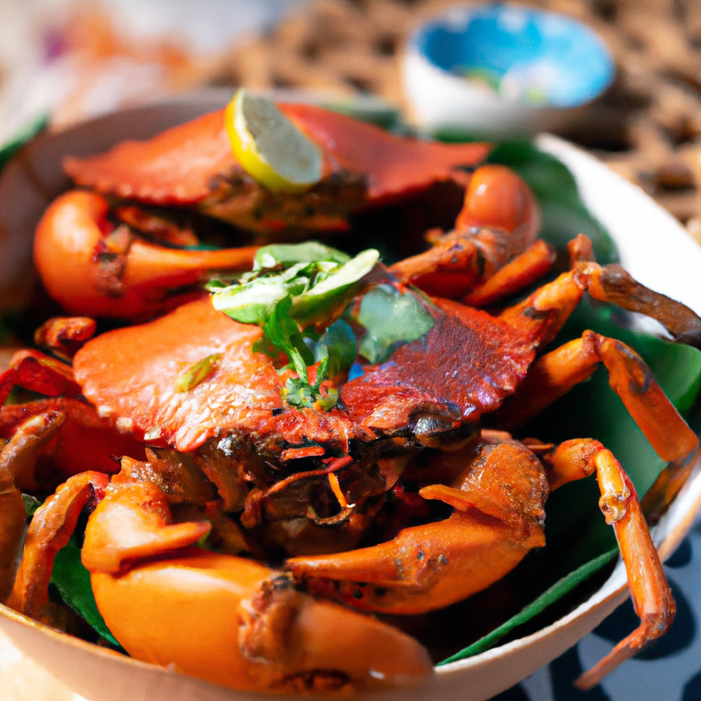 Cua Rang Me – Krabben in Tamarindensauce