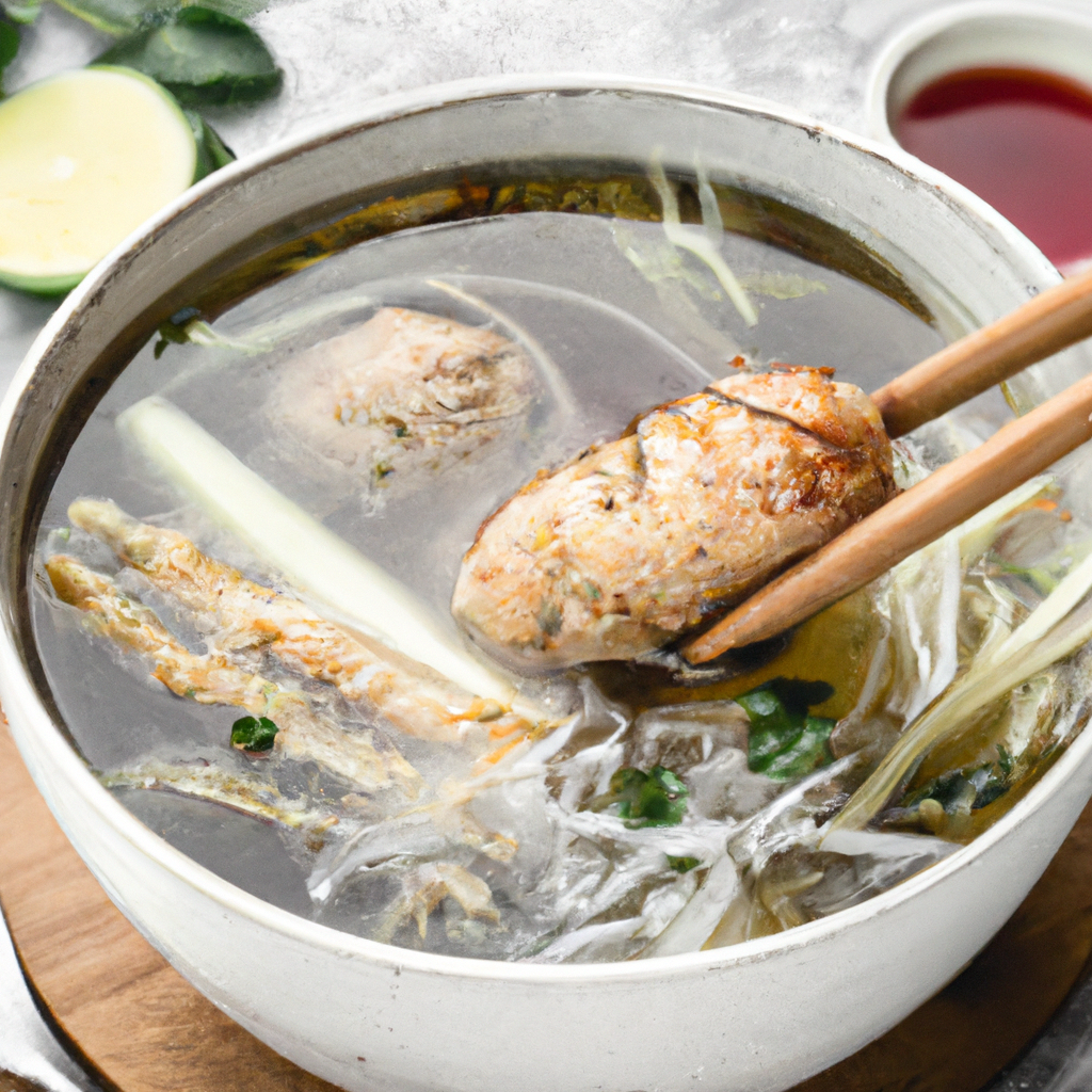 Bún Chả Cá – Fischfrikadellen-Nudelsuppe