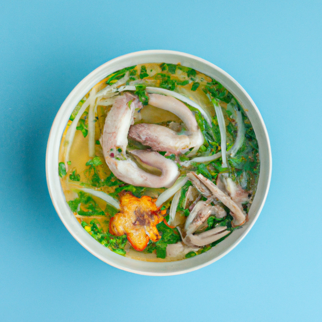 Bánh Canh Ghẹ – Krebsfleisch-Tapioka-Nudelsuppe