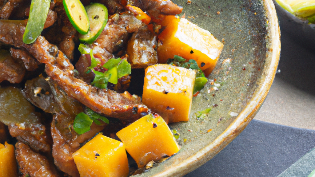 Gỏi Bò Khô – Salat mit getrocknetem Rindfleisch image