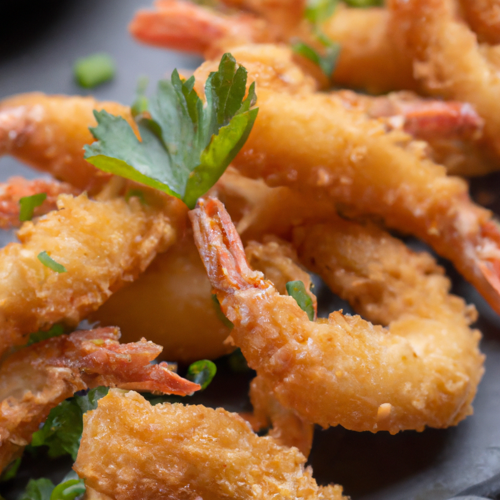 Tôm Chiên Xù – Knusprig frittierte Garnelen