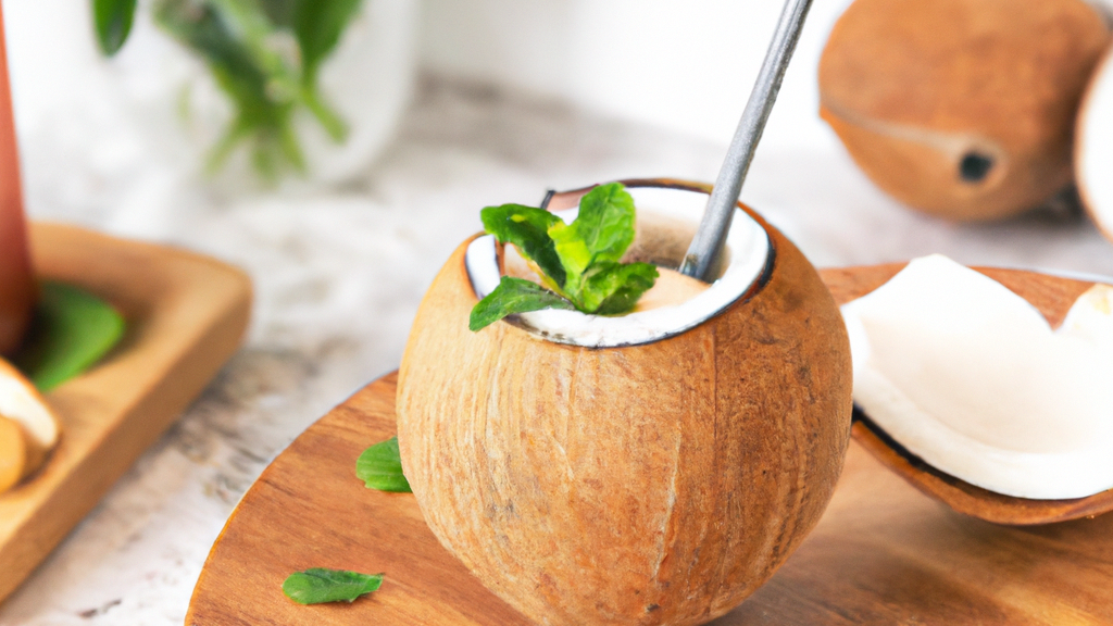 Sinh Tố Dừa – Kokosnuss-Smoothie image