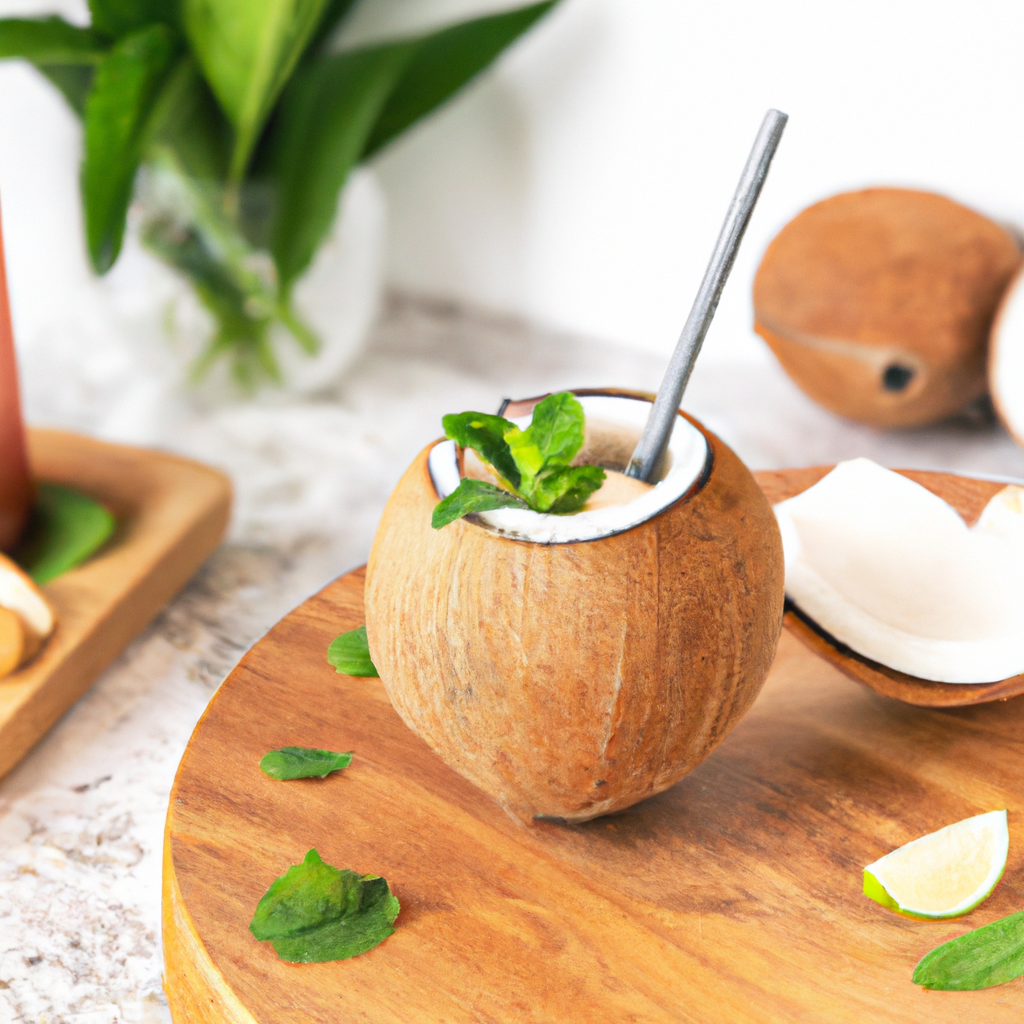 Sinh Tố Dừa – Kokosnuss-Smoothie