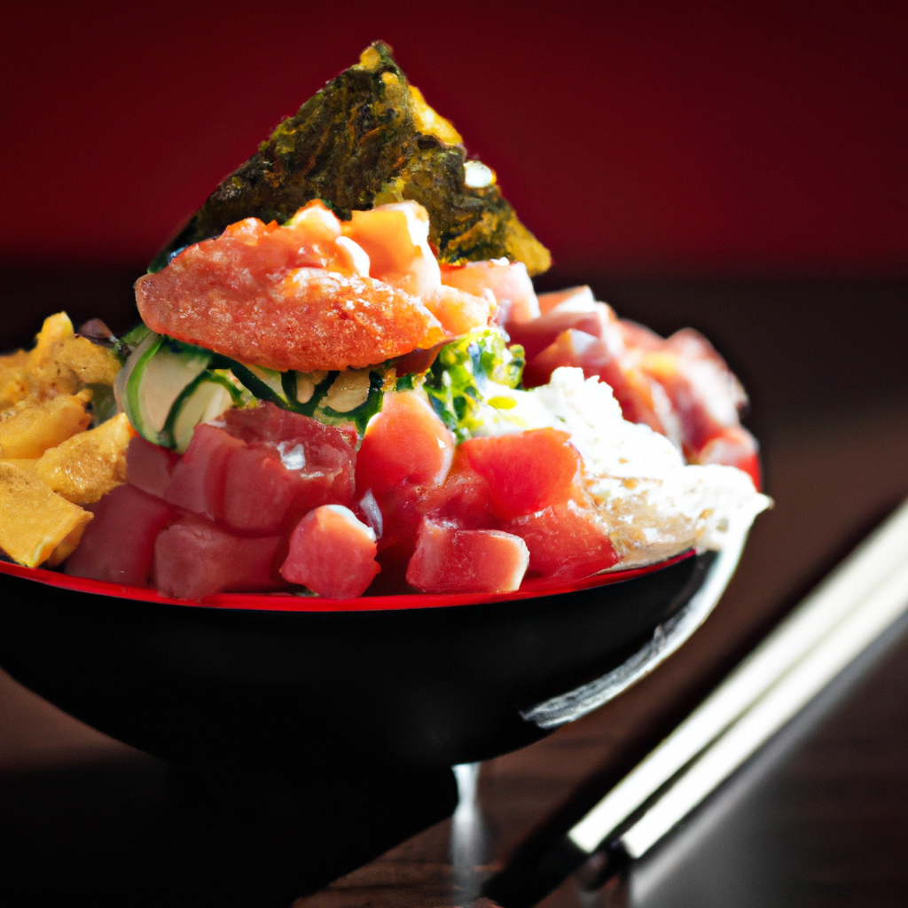Chirashi Sushi (ちらし寿司) – Sushi-Reis mit Sashimi