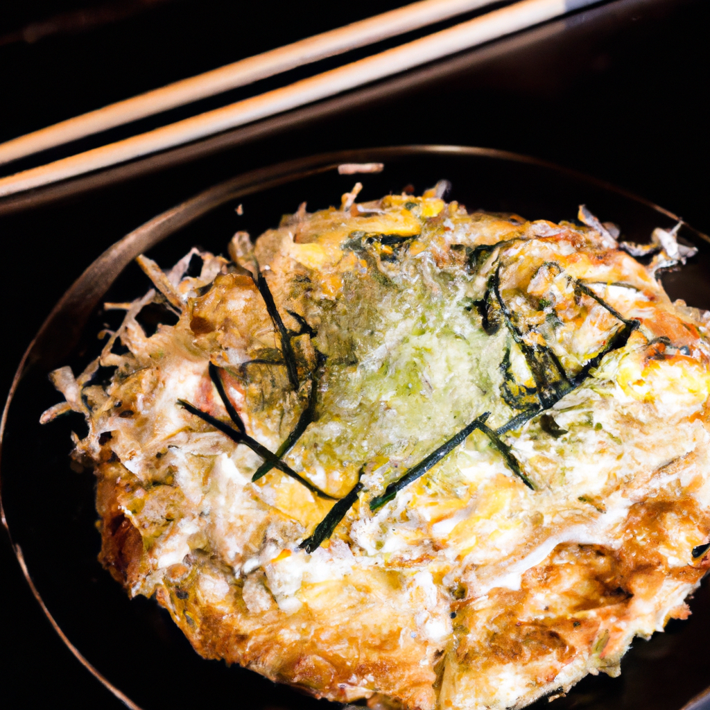 Okonomiyaki – Japanischer Pfannkuchen