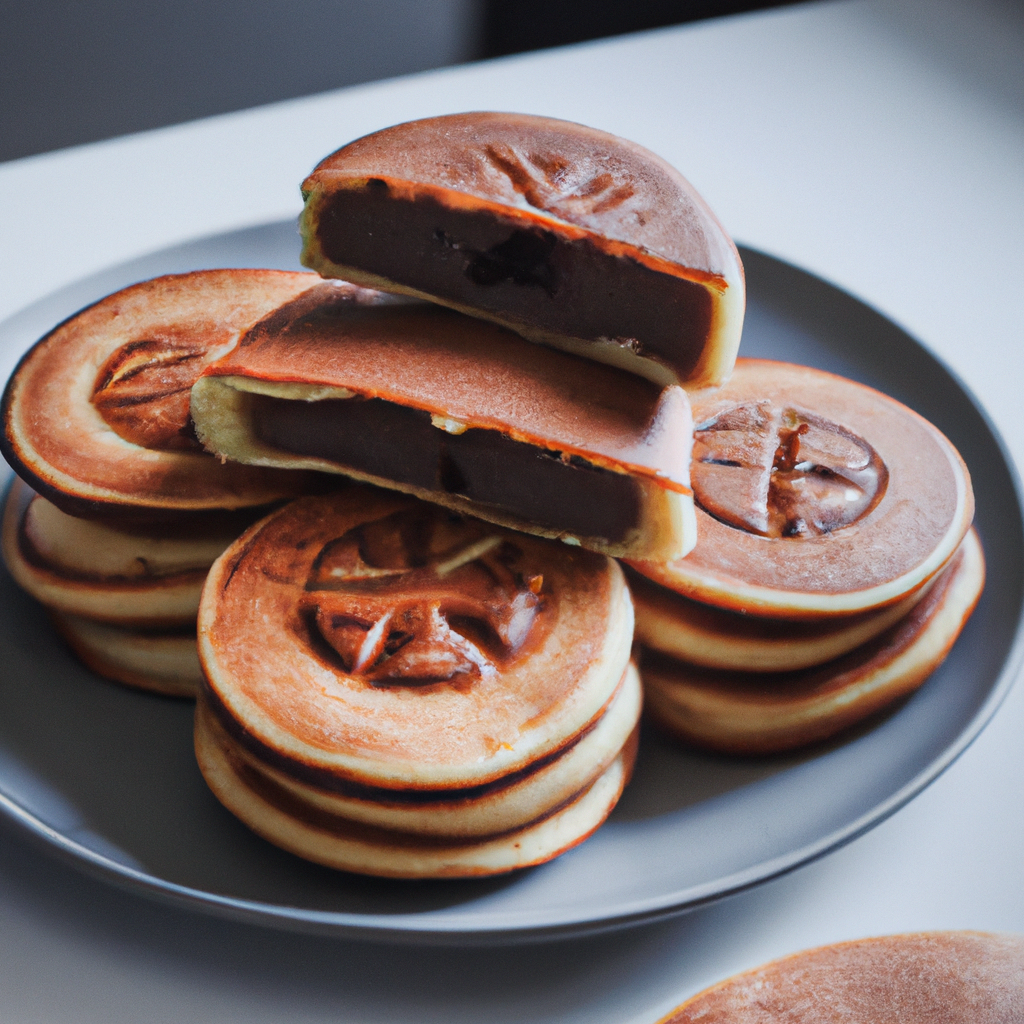 Dorayaki (どら焼き) – Japanische Pancakes mit Anko