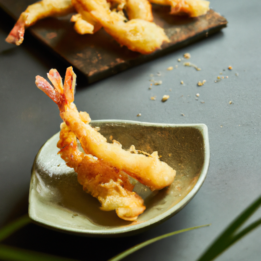 Ebi Tempura (海老天ぷら) – Frittierte Garnelen