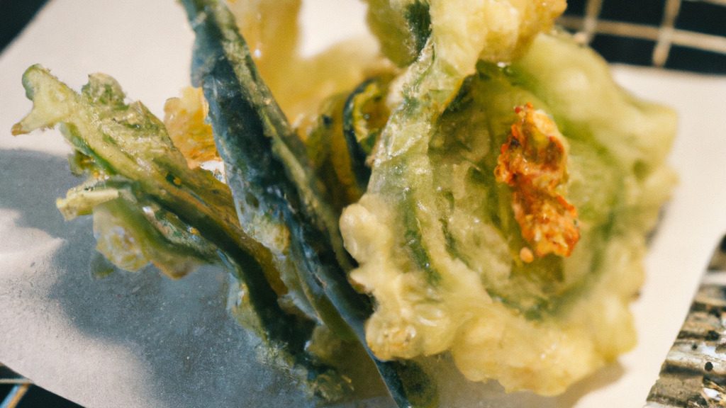 Yasai Tempura (野菜天ぷら) – Frittierte Gemüse-Tempura image