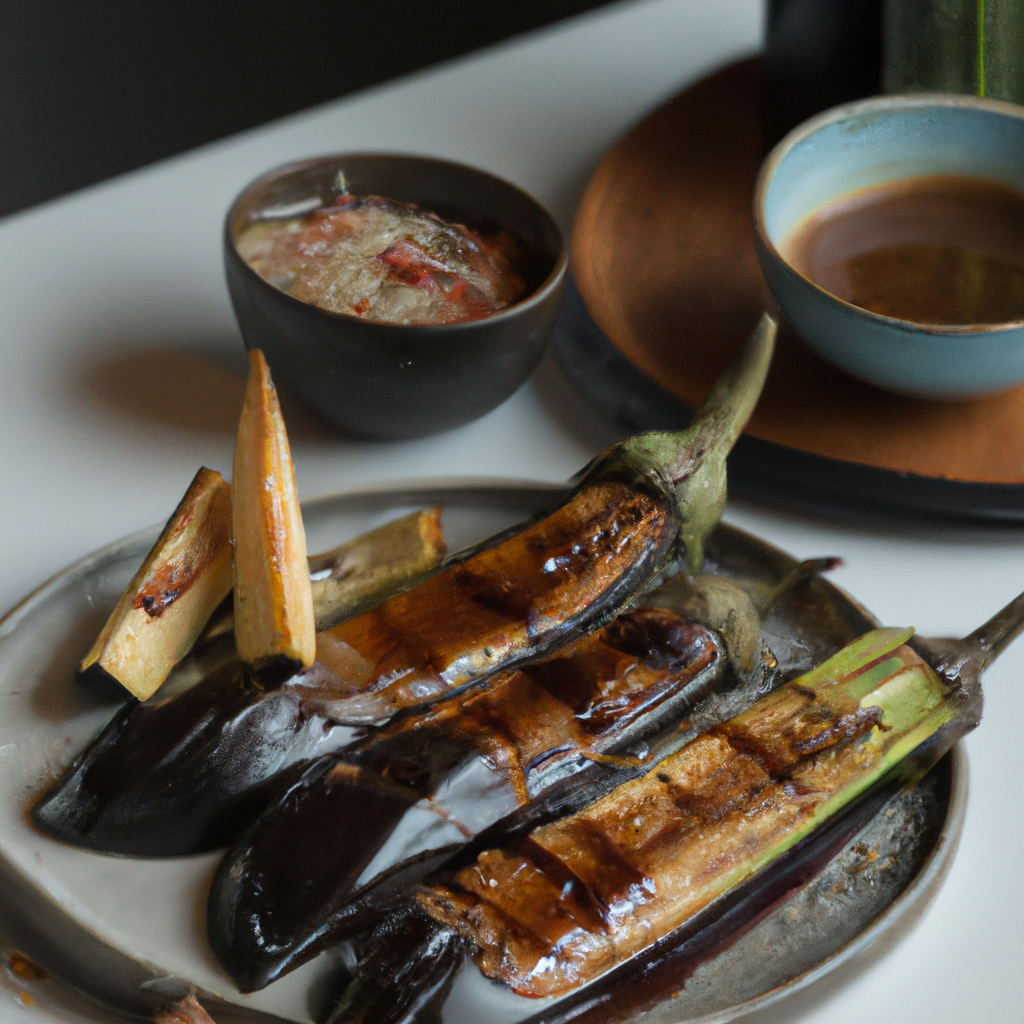 Nasu Dengaku – Gegrillte Aubergine mit Miso