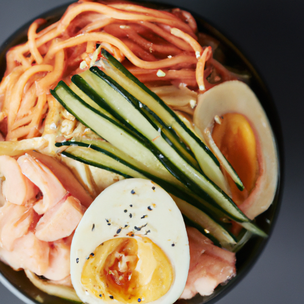 Hiyashi Chuka (冷やし中華) – Kalte Ramen-Nudeln