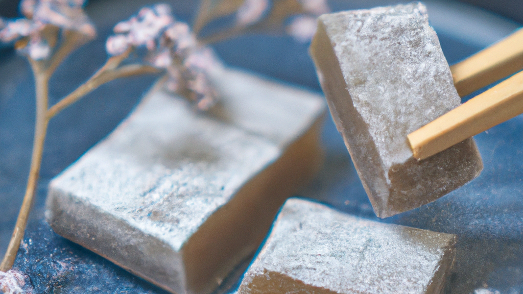 Warabi Mochi (わらび餅) – Geleeartiges Mochi image