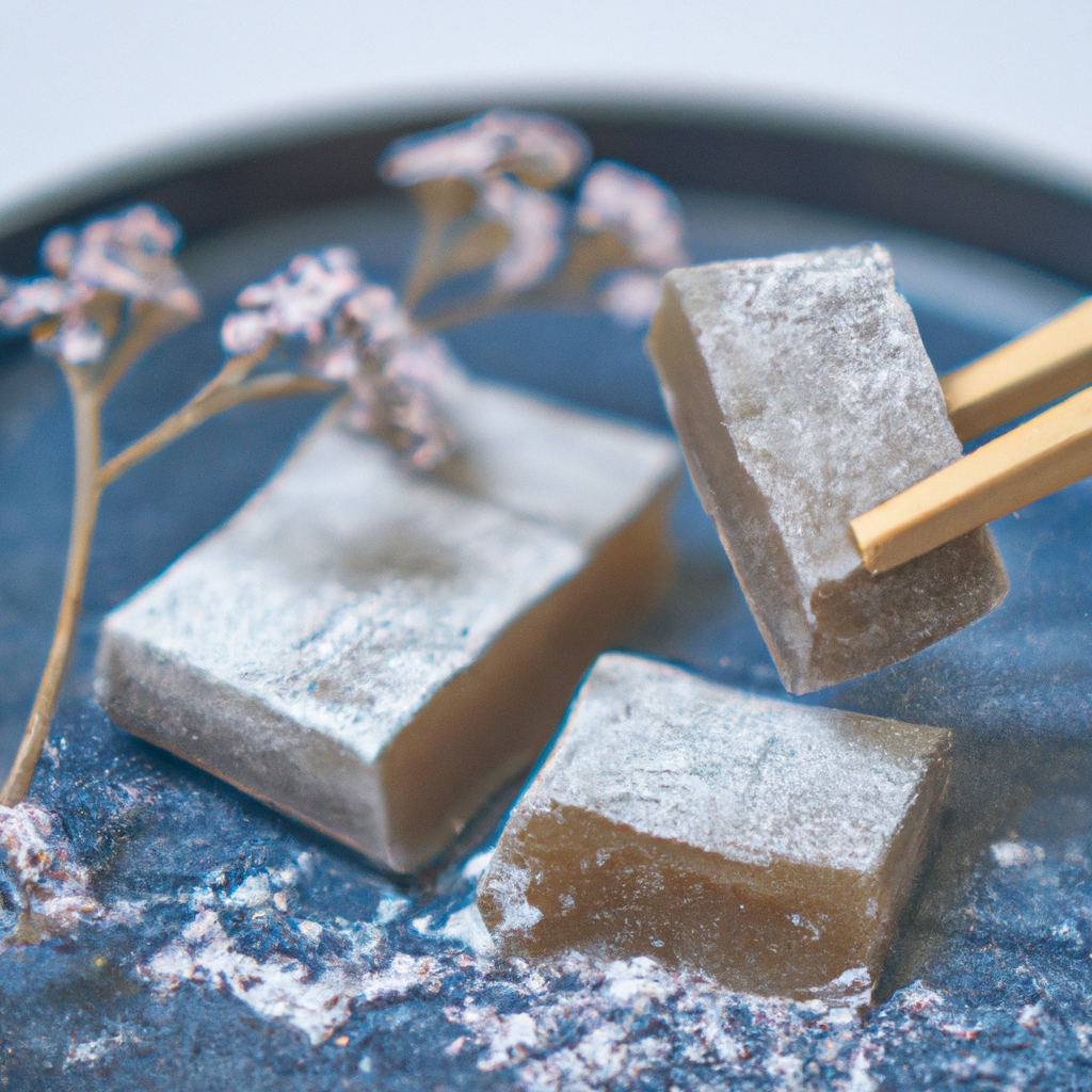 Warabi Mochi (わらび餅) – Geleeartiges Mochi