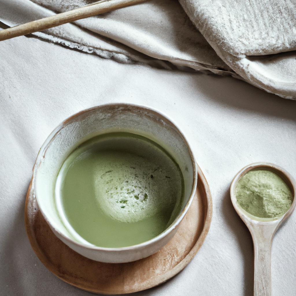 Traditioneller Matcha Tee
