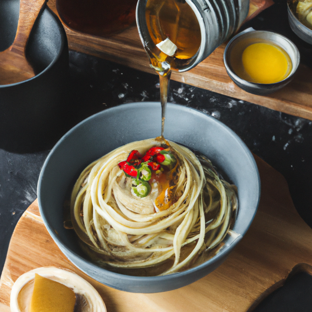 Tsukemen (つけ麺) – Kalte Ramen-Nudeln mit Dip-Sauce