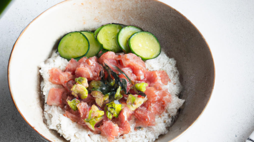 Negitoro Don (ねぎとろ丼) – Reis mit gehacktem Thunfisch und Frühlingszwiebeln image