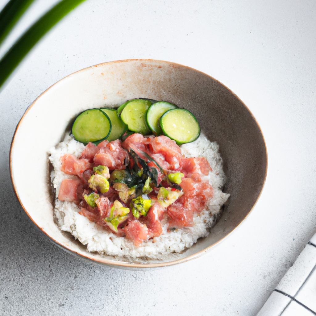 Negitoro Don (ねぎとろ丼) – Reis mit gehacktem Thunfisch und Frühlingszwiebeln