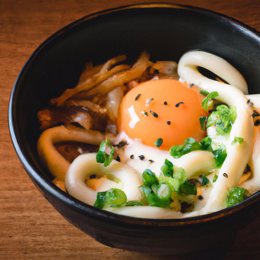 Nabeyaki Udon (鍋焼きうどん) – Udon-Eintopf mit Ei