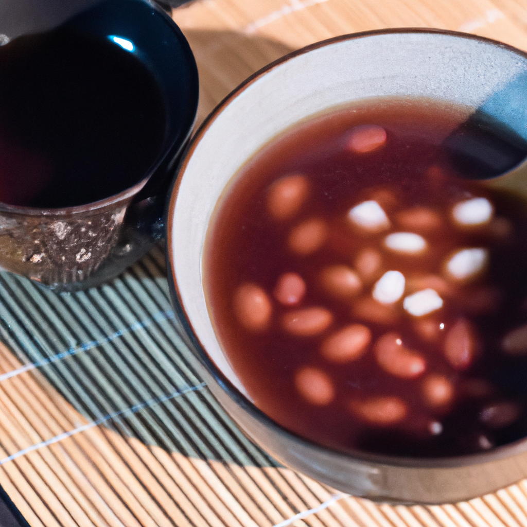 Zenzai (ぜんざい) – Süße Azuki-Bohnensuppe mit Mochi