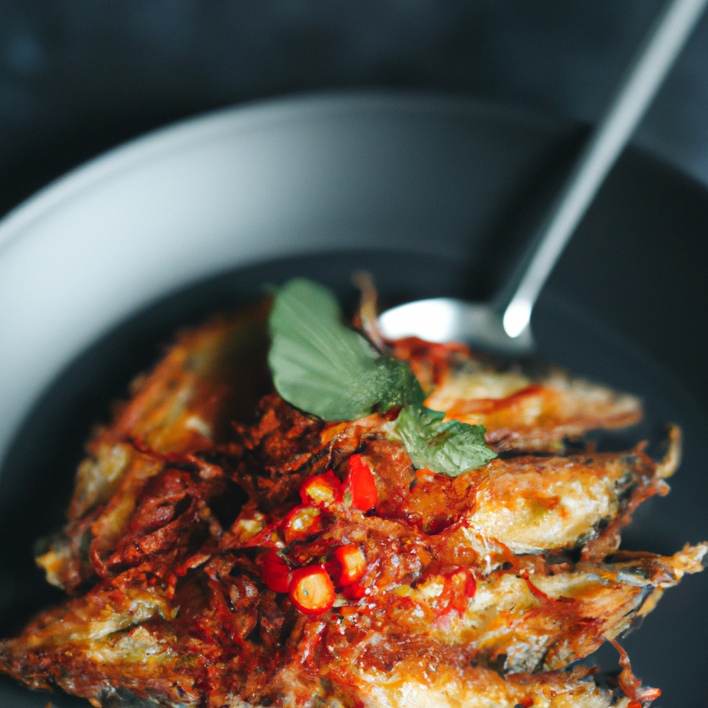 Pla Rad Prik (ปลาราดพริก) – Frittierter Fisch mit Chili-Sauce