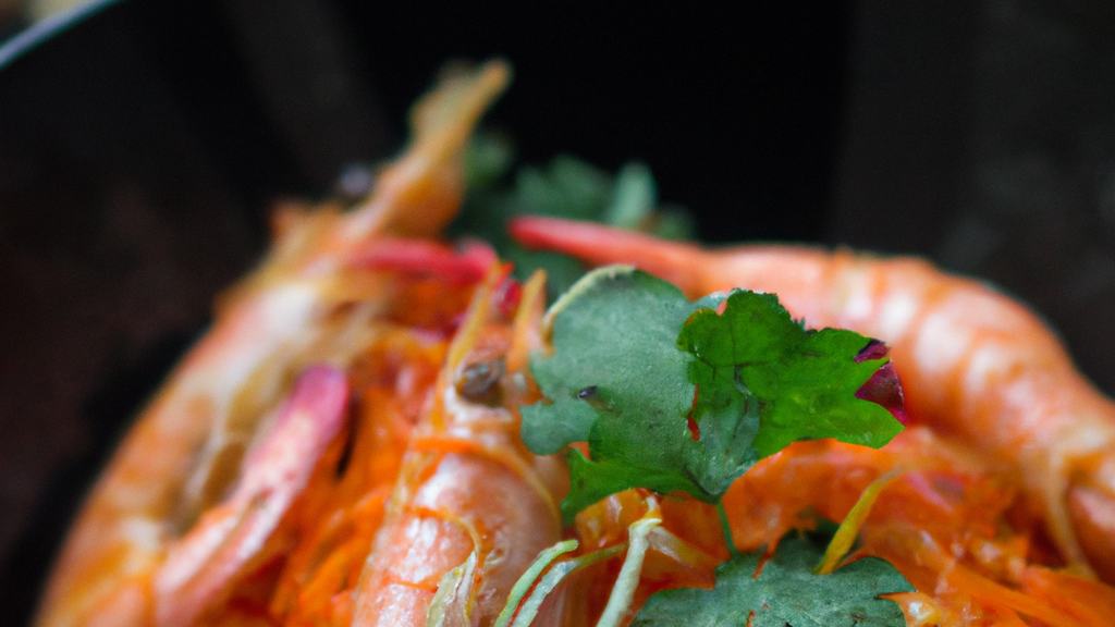 Kung Op Woon Sen (กุ้งอบวุ้นเส้น) – Gebackene Garnelen mit Glasnudeln image