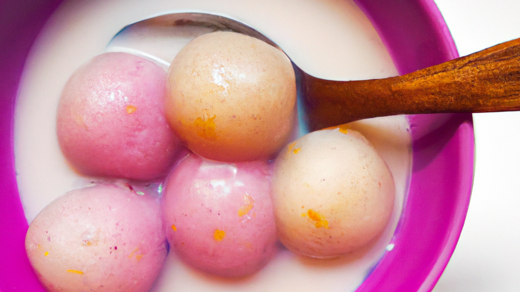 Bua Loy (บัวลอย) – Klebreisbällchen in Kokosmilch image