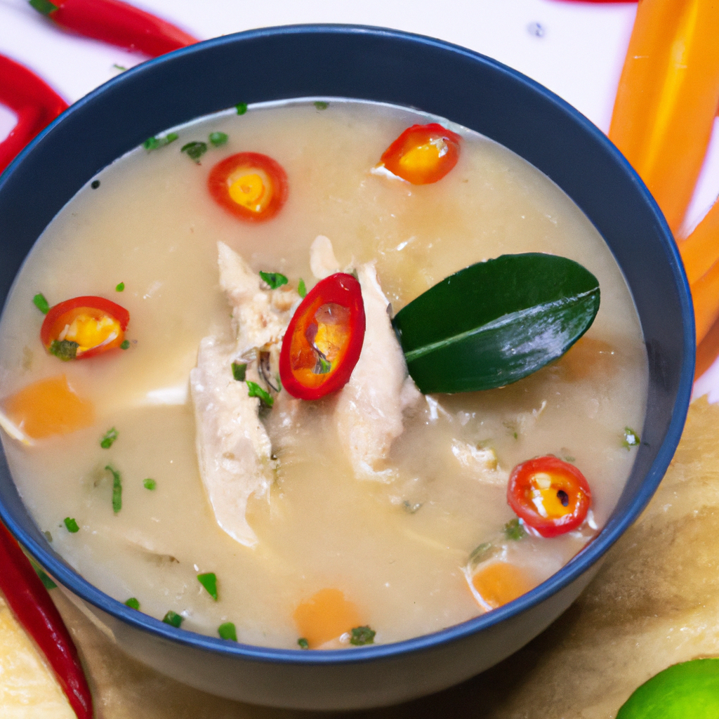 Tom Yam Gai (ต้มยำไก่) – Scharfe Zitronengras-Hühnersuppe