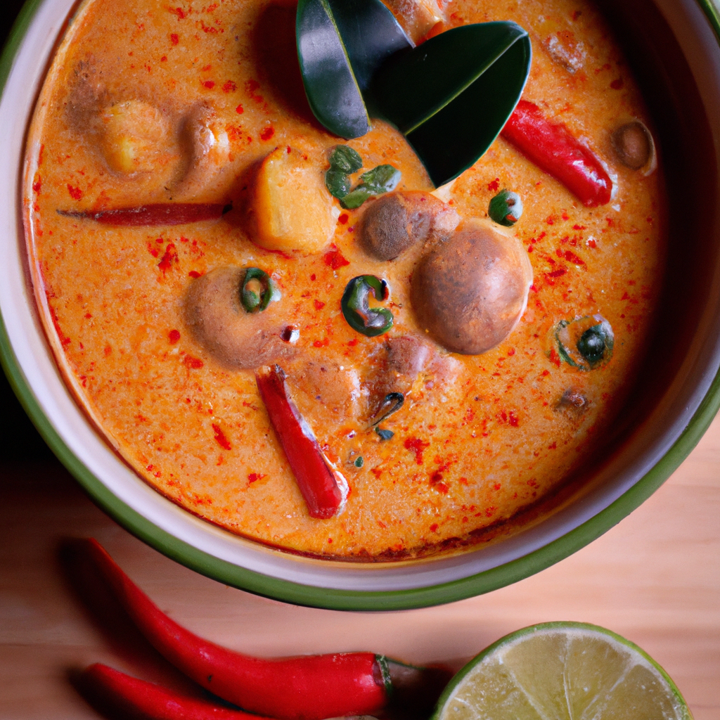 Tom Yum Hed (ต้มยำเห็ด) – Scharfe Pilzsuppe