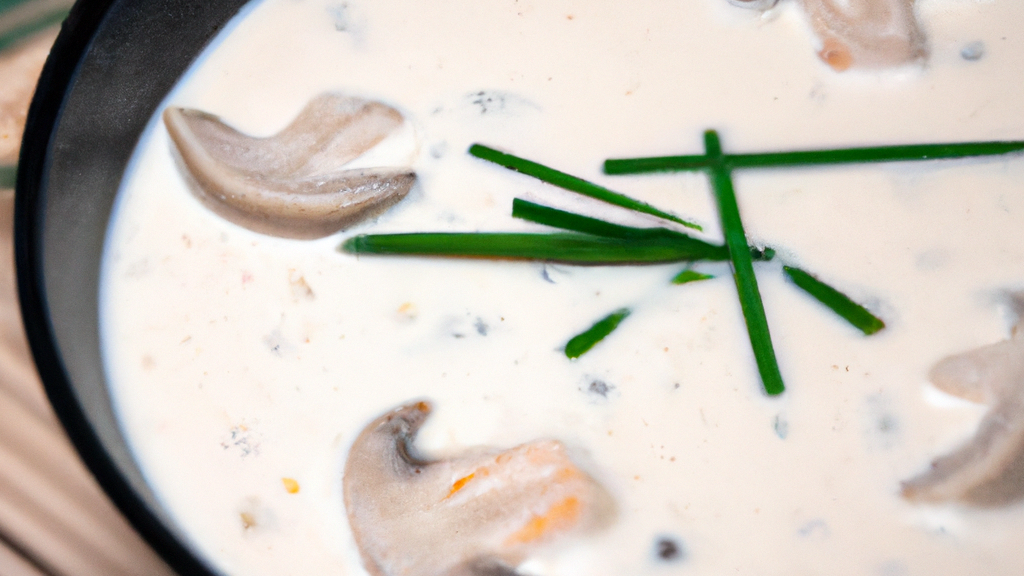 Tom Kha Hed (ต้มข่าเห็ด) – Kokosmilch-Pilzsuppe image